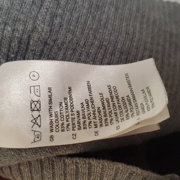 Grey Knit Cardigan - Picture 4 of 4